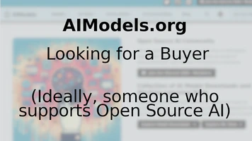 AIModels.org: Open Source AI Hub Seeking Acquisition